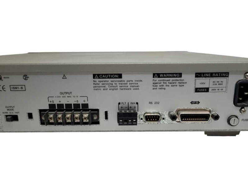 HP 66332A Dynamics Measurement DC Source 0-20V/0-5A %