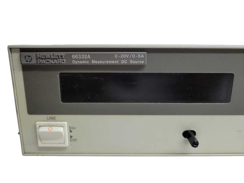 HP 66332A Dynamics Measurement DC Source 0-20V/0-5A %