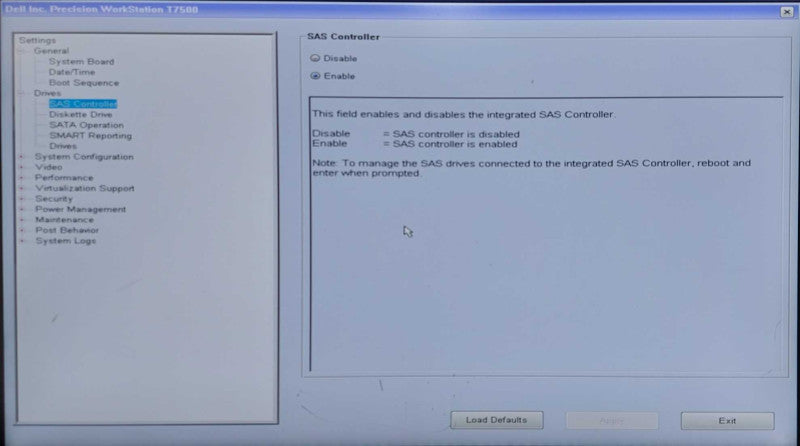 Dell Precision T7500, Xeon X5606 2.13GHz, 24GB RAM, NO HDD, SAS Controller
