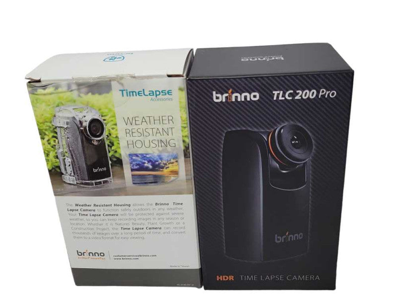 Brinno TLC 200 Pro. Time-lapse Camera W/ Weatherproof Case _