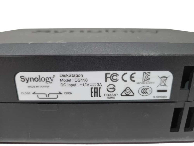 Synology DS118 -  1 x 3 TB 1 Bay Desktop NAS %