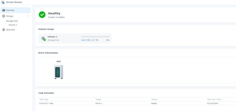 Synology DS118 -  1 x 3 TB 1 Bay Desktop NAS %