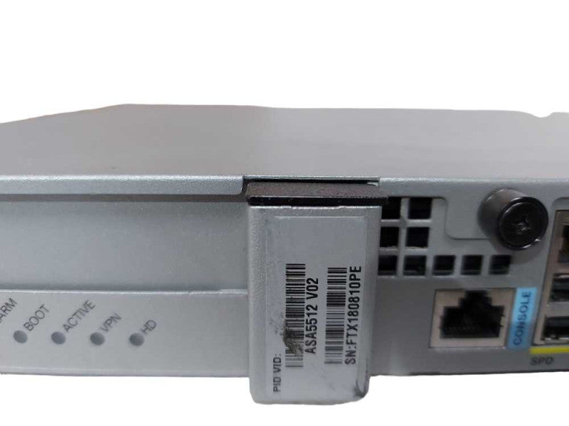 Cisco ASA5512-X Adaptive Security Appliance W/ Security Plus License