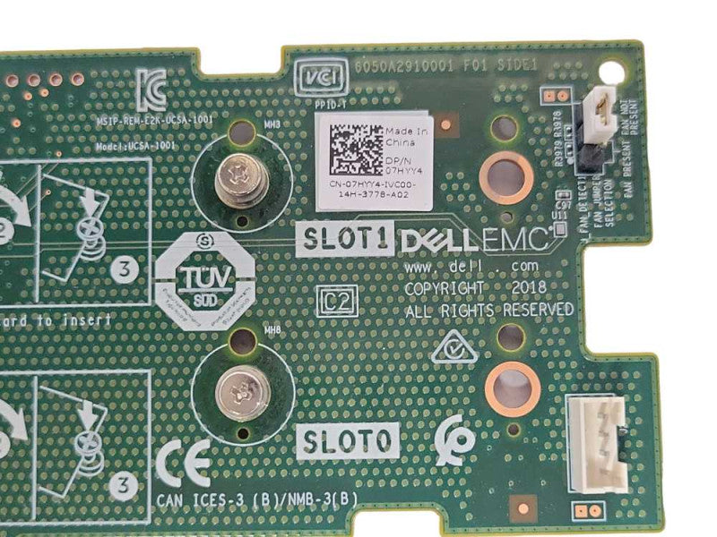Dell 07HYY4 Boss-S1 Network Controller Card PCIe 2x M.2 Slots _