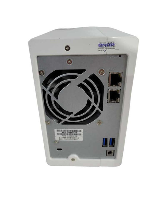 Qnap TS-231P Dual Core 1.7GHz 1GB DDR3 Memory 2x Bay NAS System 2x 2TB HDD !