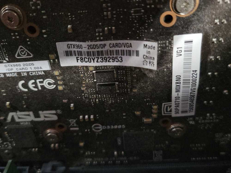 Asus G11CD Tower PC, Core I7-6700 3.4GHz, 16GB RAM, 2TB HDD, GTX960 GPU _