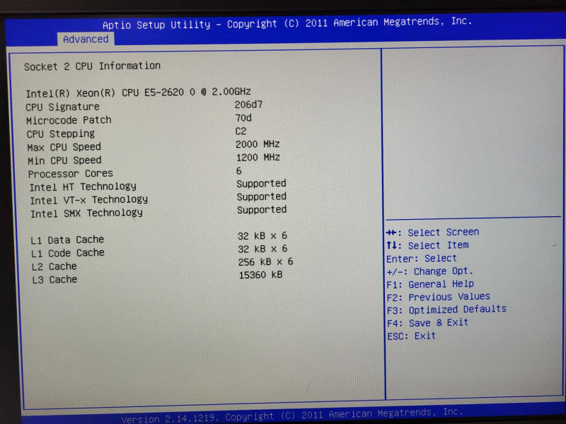 SuperMicro 2U 829-12 X9DAX 2x Intel E5-2620 0 @2.00GHz 160GB RAM $