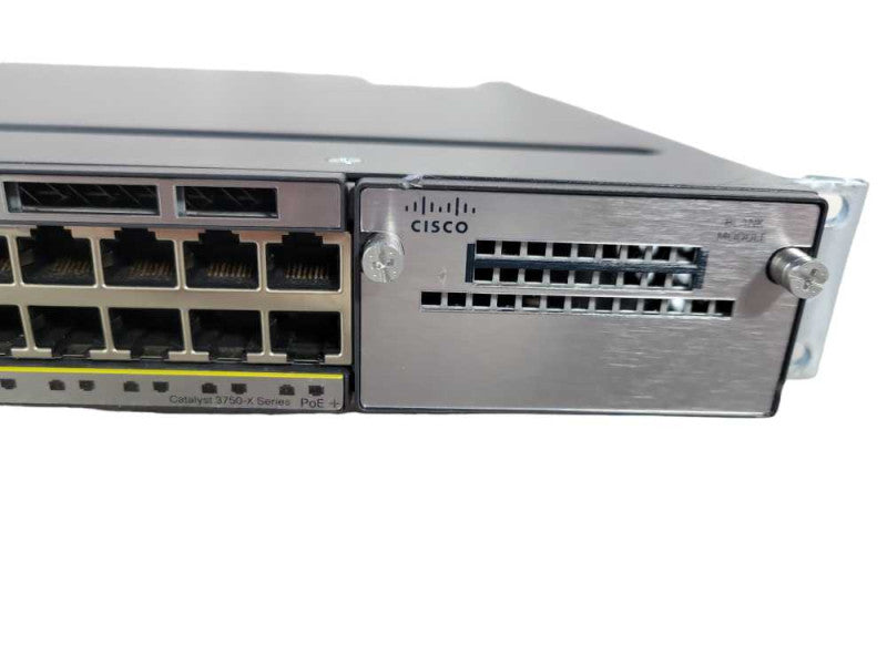 Cisco WS-C3750X-48PF-L | 48-Port PoE+ Gigabit Switch !