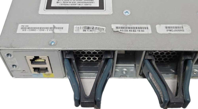 Cisco WS-C3850-12XS-E Switch 3850 12 Port GE SFP+ 2x PSU _