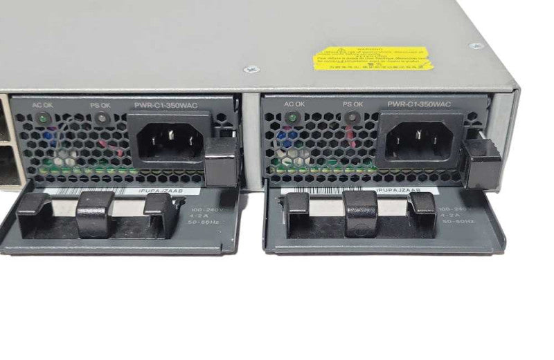 Cisco WS-C3850-12XS-E Switch 3850 12 Port GE SFP+ 2x PSU _