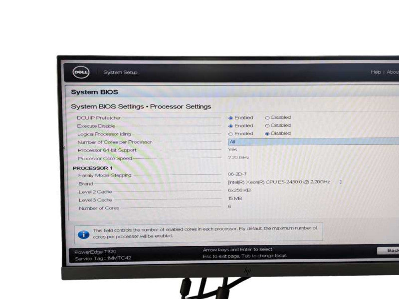 DELL PowerEdge T320 Intel Xeon E5-2430 0 @2.20GHz 16GB RAM H710P RAID  -
