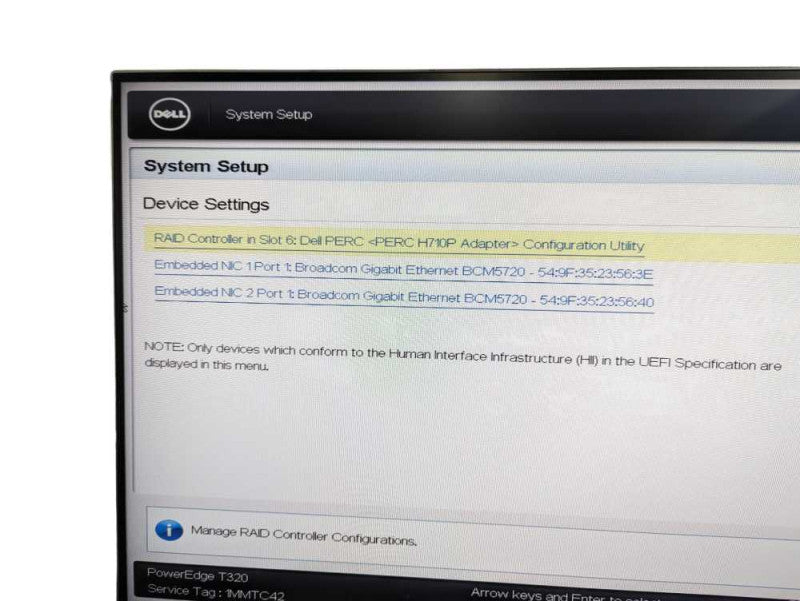 DELL PowerEdge T320 Intel Xeon E5-2430 0 @2.20GHz 16GB RAM H710P RAID  -