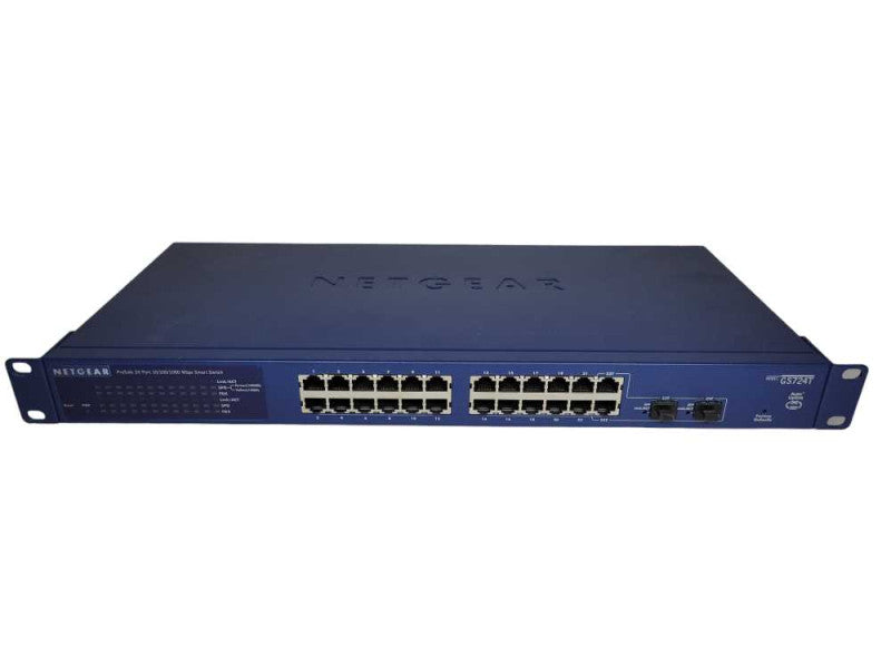 Netgear ProSafe 24-Port Gigabit Managed Ethernet Smart Switch GS724T v4 %