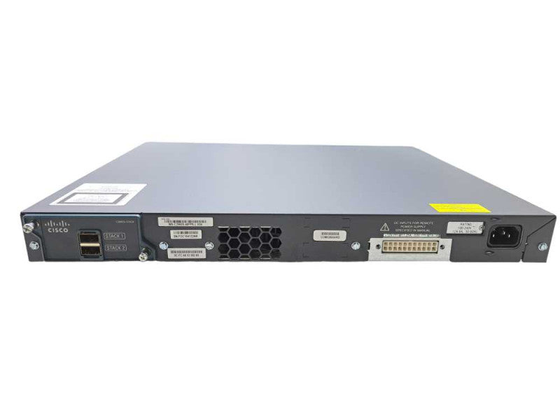 Cisco WS-C2960S-48FPS-L V04 | 48 Port Gigabit PoE+ 740W Switch + Stack Mod  Q)