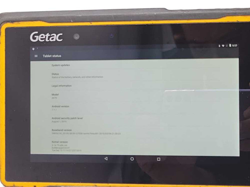 Getac ZX70 Rugged Tablet 32GB _