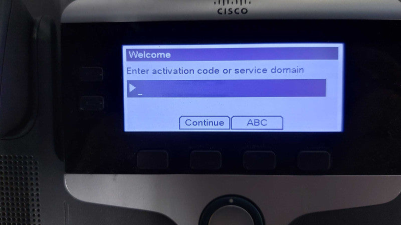 Cisco CP-7821-K9 IP Phone, no stand Q