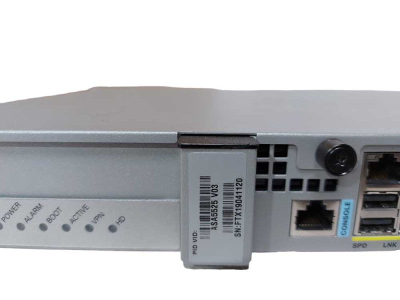 Cisco ASA 5525-X, 8-Port Firewall Security Appliance, Premium License