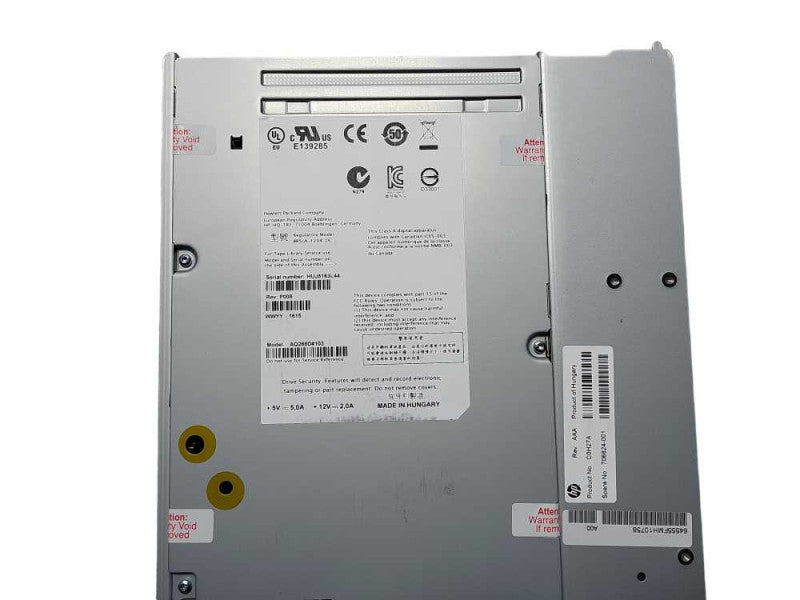 HP C0H27A 706824-001 ULTRIUM 6250 LTO-6 SAS Tape drive $