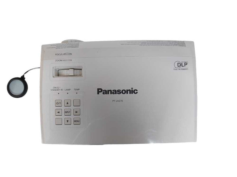 PANASONIC PT-LX270 DLP Projector, 2700 LUMENS HDMI 514 HRS, No Remote