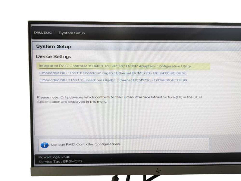 Dell PowerEdge R540 Xeon Silver 4110 @2.10Ghz, 64GB RAM, H730P RAID   -
