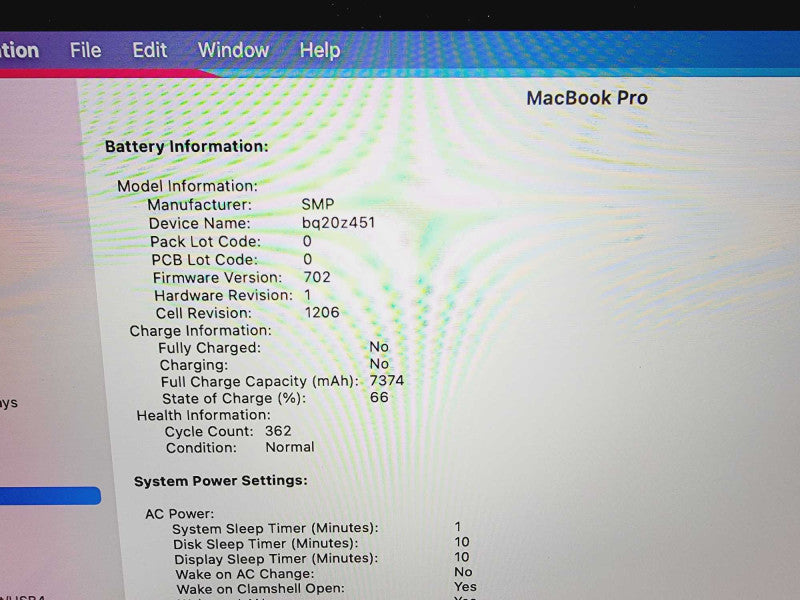 Apple Macbook Pro Retina 2014 15\\" Core i7-4770HQ @ 2.2GHz 16GB DDR3 120GB SSD (