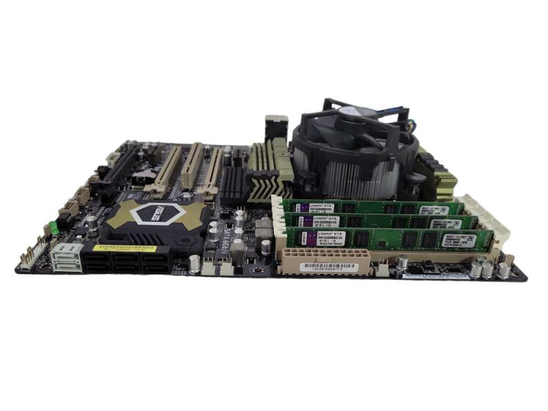 Asus Sabertooth X58 LGA1366 Motherboard + i7-960 CPU 12GB DDR3 & I/O Shield !