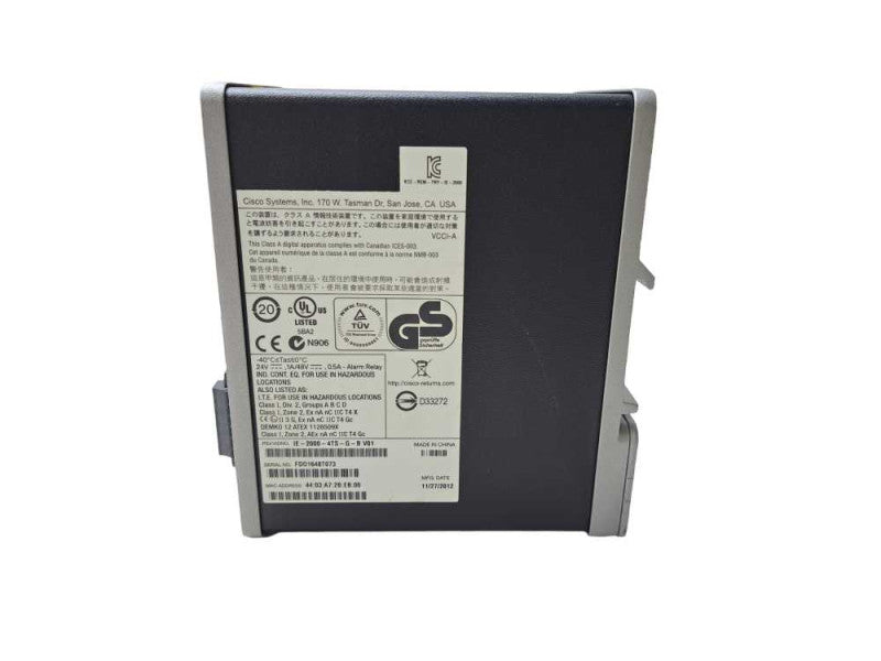 Cisco IE-2000-4TS-G-B V01 | Industrial Ethernet Switch )