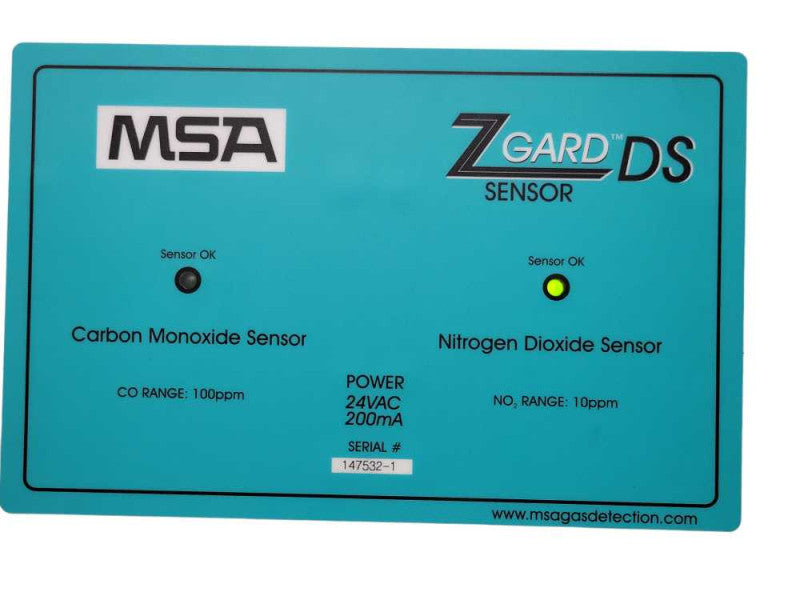 MSA ZGard DS Sensor ZGARD-DS EC-CO/NO2 CO/N02 Sensor, READ _