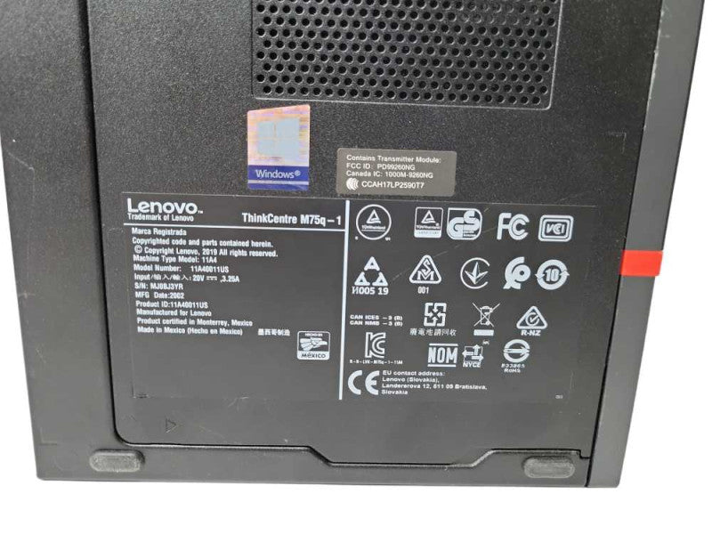 Lenovo ThinkCentre M715q - AMD Ryzen 3 PRO 3200GE | 16GB  | 25GB SSD + PWR  Q%