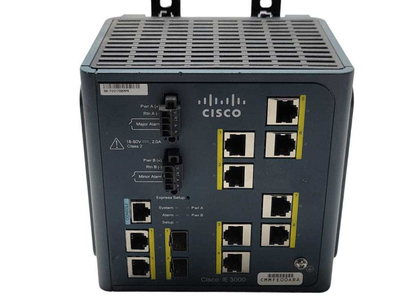 Cisco IE-3000-8TC IE 3000 Industrial Ethernet Switch Q_