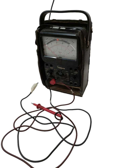 Vinatge Simpson 260 Series 8 Analog Multimeter Volt Ohm Milliammeter =