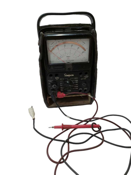 Vinatge Simpson 260 Series 8 Analog Multimeter Volt Ohm Milliammeter =
