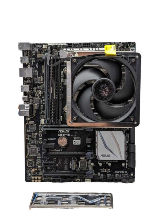 ASUS X99-E with i7-5820K @3.30GHz 16GB RAM & Cooler  -