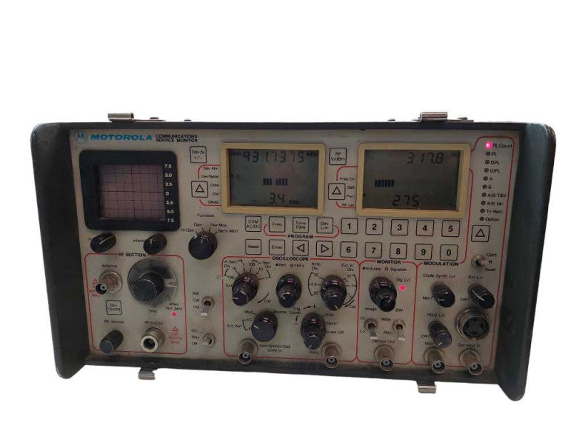 Vintage Motorola Communications Service Monitor Model:R2200A =