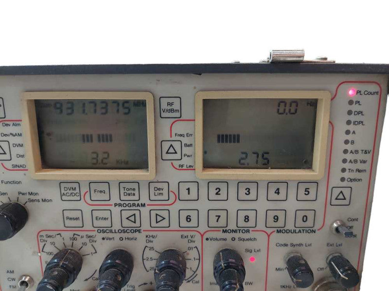Vintage Motorola Communications Service Monitor Model:R2200A =