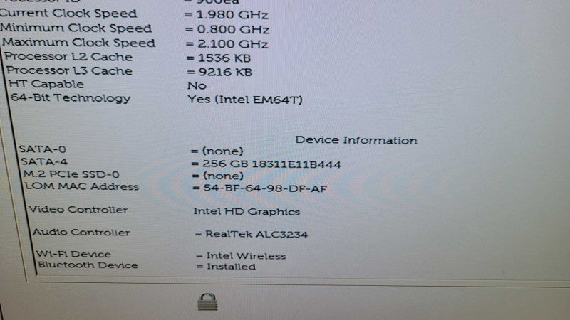 Dell OptiPlex 7060 - Core I5-8500T | 8GB RAM | 256GB SSD + PWR ADPTR %
