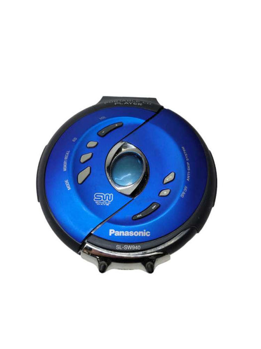 Panasonic SL-SW940 Blue Portable CD Player Discman Shockwave %
