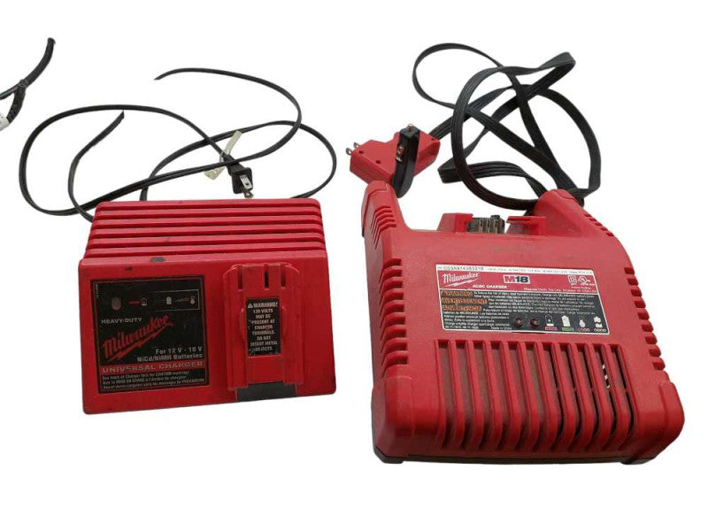 Milwaukee Battery Chargers Bundle M18 AC/DC & NiCd 12V-18V =