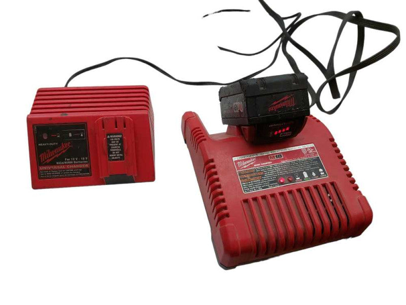 Milwaukee Battery Chargers Bundle M18 AC/DC & NiCd 12V-18V =