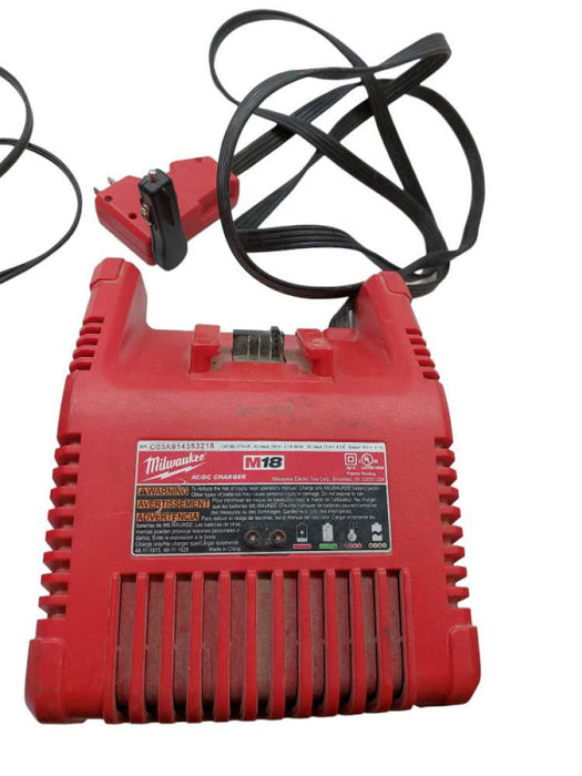 Milwaukee Battery Chargers Bundle M18 AC/DC & NiCd 12V-18V =