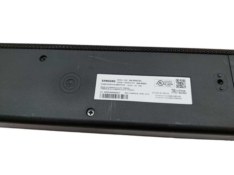 Samsung Bluetooth Soundbar Model: HW-R50C/ZC =