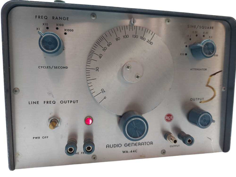 Vintage RCA Victor Company Audio Generator WA-44C =