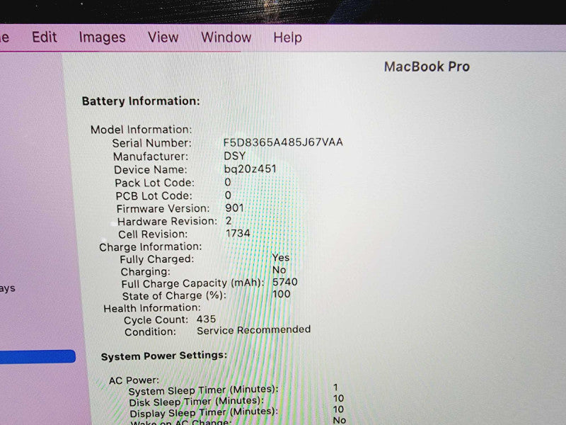 Apple Macbook Pro 2018 15\\" Core i7-8850H @ 2.6GHz 16GB DDR4 500GB SSD Radeon Pro 560X 4GB (