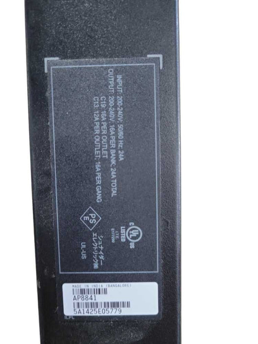 APC AP8841 Metered Rack PDU 200V-240V 24A  Q_