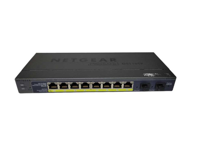 NETGEAR ProSafe GS110TP 8 Port Gigabit Ethernet Switch Q%