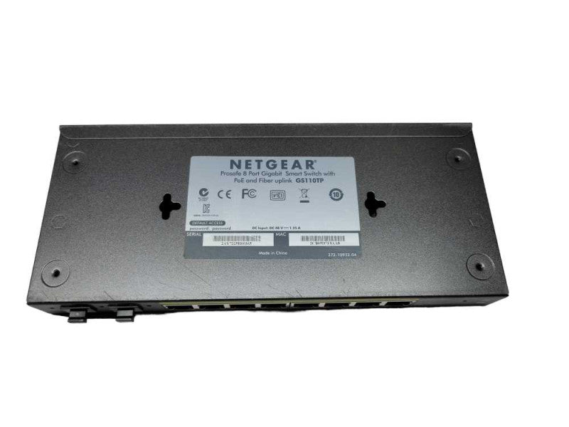 NETGEAR ProSafe GS110TP 8 Port Gigabit Ethernet Switch Q%