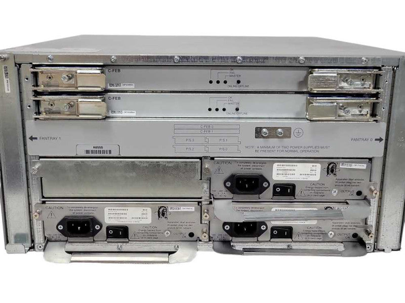 Juniper M10i Multiservice Edge Router w/ Cards and 3x PSU, READ _