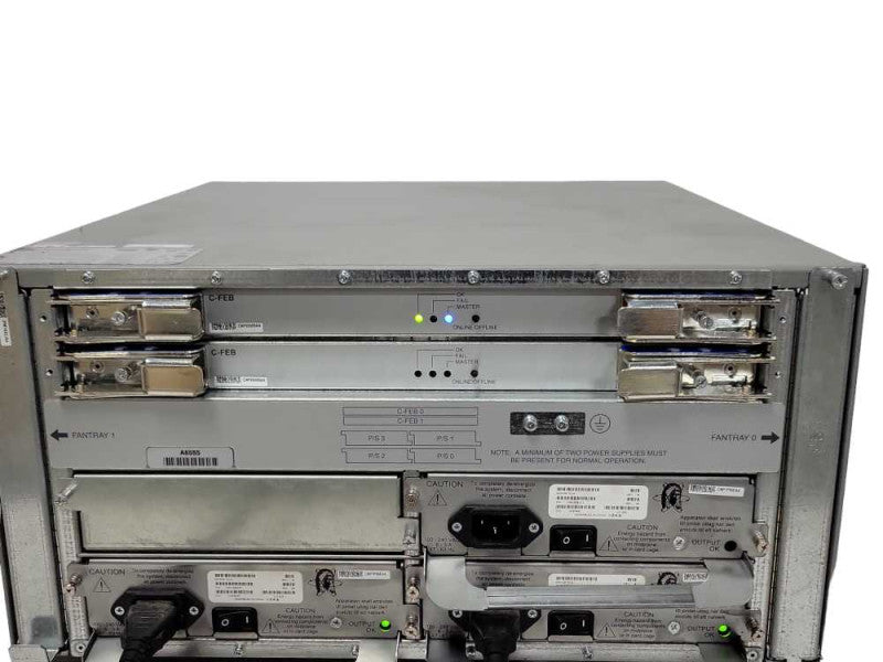 Juniper M10i Multiservice Edge Router w/ Cards and 3x PSU, READ _