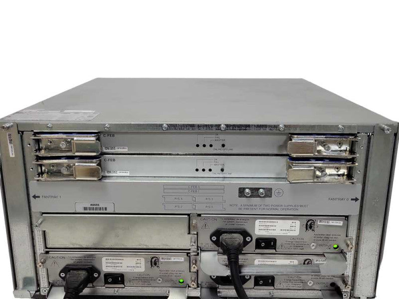 Juniper M10i Multiservice Edge Router w/ Cards and 3x PSU, READ _