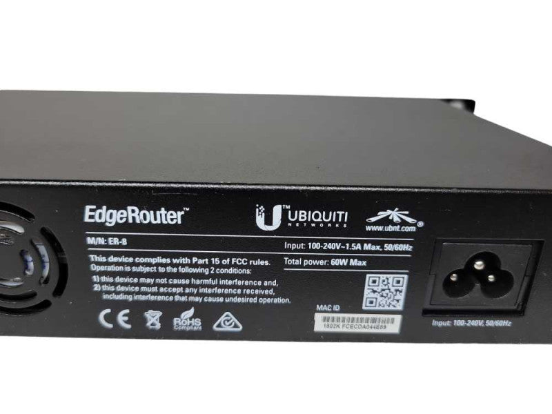 Ubiquity UniFi EdgeRouter 8-Port %